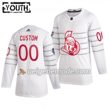 Kinder Ottawa Senators Trikot Custom Weiß Adidas 2020 NHL All-Star Authentic